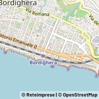 Mapa Bordighera