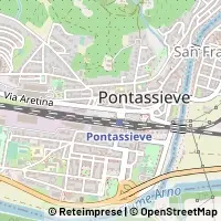 Kaart Pontassieve