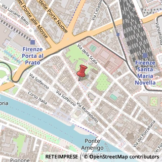 Mappa Via il prato 19, 50123 Firenze, Firenze (Toscana)