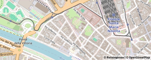 Mappa Florencia