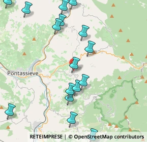 Mappa Località Pelago Casellina, 50060 Pelago FI, Italia (5.30176)