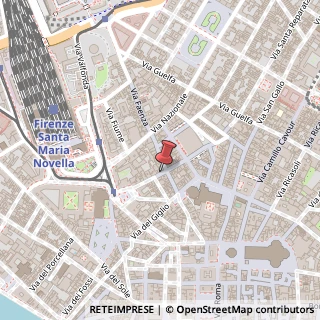 Mappa Via Sant'Antonino, 21/red, 50123 Firenze, Firenze (Toscana)