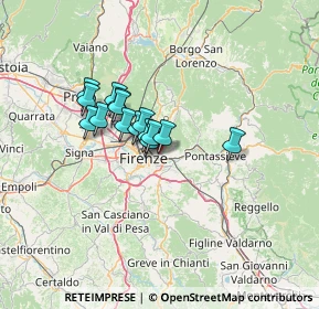 Mappa Via Salvi Cristiani, 50135 Firenze FI, Italia (9.31667)