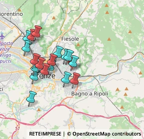 Mappa Via Salvi Cristiani, 50135 Firenze FI, Italia (3.48)