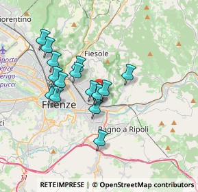 Mappa Via Salvi Cristiani, 50135 Firenze FI, Italia (2.97188)