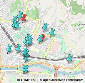 Mappa Via Salvi Cristiani, 50135 Firenze FI, Italia (1.159)