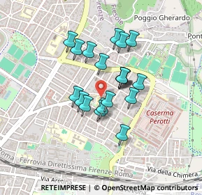 Mappa Via Salvi Cristiani, 50135 Firenze FI, Italia (0.324)