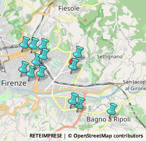 Mappa Via Salvi Cristiani, 50135 Firenze FI, Italia (2.08615)