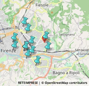 Mappa Via Salvi Cristiani, 50135 Firenze FI, Italia (1.8525)