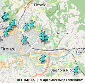 Mappa Via Salvi Cristiani, 50135 Firenze FI, Italia (2.20429)