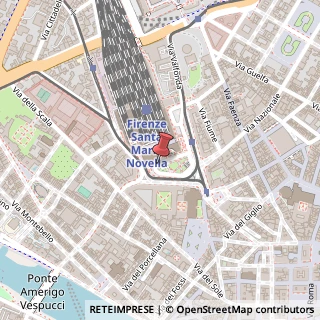 Mappa Piazza della Stazione, 14/20, 50123 Firenze, Firenze (Toscana)