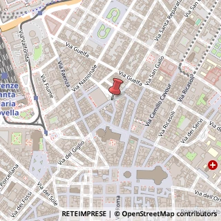 Mappa Piazza mercato centrale 44/r, 50123 Firenze, Firenze (Toscana)