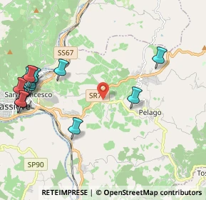 Mappa Travignoli_V, 50060 Pelago FI, Italia (2.72692)