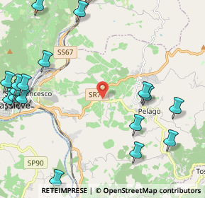 Mappa Travignoli_V, 50060 Pelago FI, Italia (3.279)