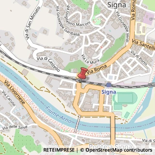 Mappa Via Roma, 70, 50058 Signa, Firenze (Toscana)