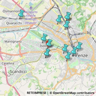 Mappa Via delle Ginestre, 50142 Firenze FI, Italia (1.97)