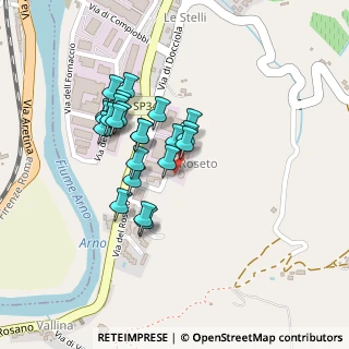 Mappa Via Delle Acacie, 50012 Vallina FI, Italia (0.175)