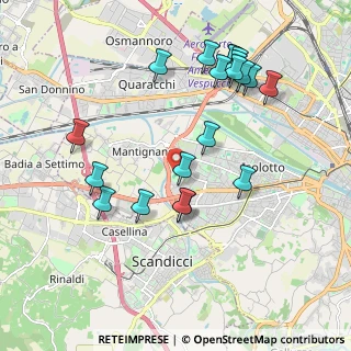 Mappa Viadotto Indiano, 50142 Firenze FI, Italia (2.1335)