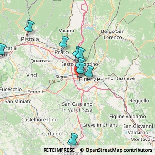 Mappa Viadotto Indiano, 50142 Firenze FI, Italia (24.56615)