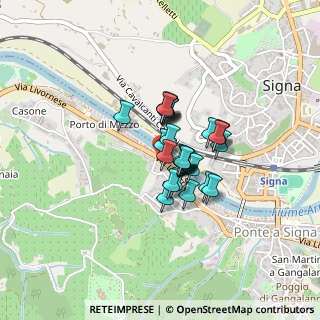 Mappa Via Enrico Caruso, 50055 Lastra a Signa FI, Italia (0.25714)