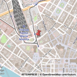 Mappa Piazza della Stazione, 46/R, 50123 Firenze, Firenze (Toscana)