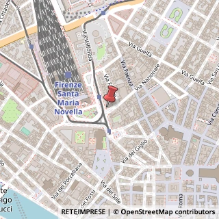 Mappa Piazza della Stazione, 3, 50123 Firenze, Firenze (Toscana)