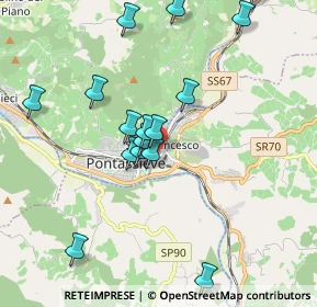 Mappa Via Giuseppe Mazzini, 50060 Pelago FI, Italia (2.4885)