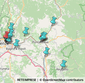 Mappa Via Giuseppe Mazzini, 50060 Pelago FI, Italia (10.332)