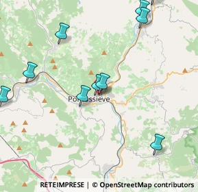 Mappa Via Giuseppe Mazzini, 50060 Pelago FI, Italia (5.35545)