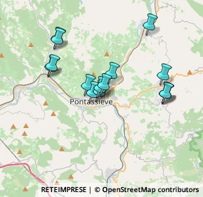 Mappa Via Giuseppe Mazzini, 50060 Pelago FI, Italia (3.292)