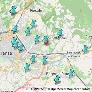 Mappa Via Giuseppe de Robertis, 50135 Firenze FI, Italia (2.82474)