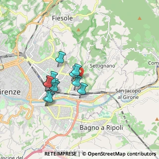 Mappa Via Giuseppe de Robertis, 50135 Firenze FI, Italia (1.4875)
