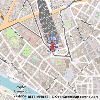 Mappa Piazza della Stazione, 60, 50123 Firenze, Firenze (Toscana)