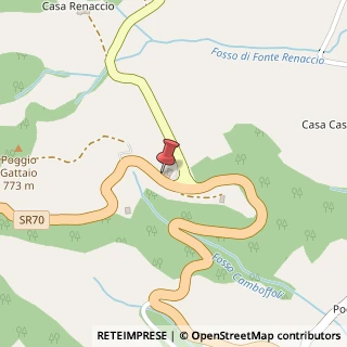 Mappa Via della Scarpaccia, 51, 52015 Pratovecchio Stia, Arezzo (Toscana)