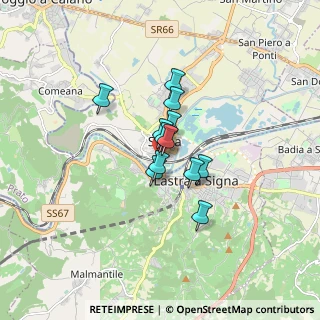 Mappa Via Buoncompagno da Signa, 50058 Signa FI, Italia (1.0025)