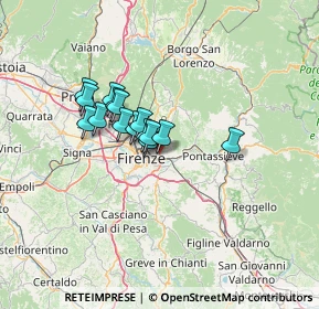 Mappa 50135 Firenze FI, Italia (9.57333)