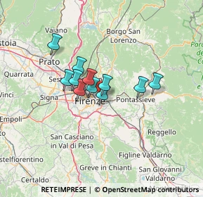 Mappa 50135 Firenze FI, Italia (9.07455)