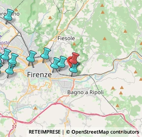 Mappa 50135 Firenze FI, Italia (4.99083)