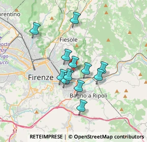 Mappa 50135 Firenze FI, Italia (2.74167)