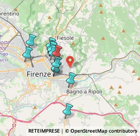 Mappa 50135 Firenze FI, Italia (3.10167)