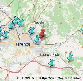 Mappa 50135 Firenze FI, Italia (5.395)