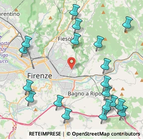 Mappa 50135 Firenze FI, Italia (5.49)