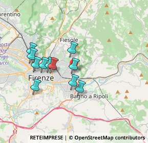 Mappa 50135 Firenze FI, Italia (3.19364)