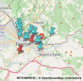 Mappa 50135 Firenze FI, Italia (3.35765)