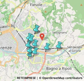 Mappa 50135 Firenze FI, Italia (1.44636)