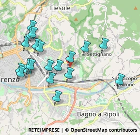 Mappa 50135 Firenze FI, Italia (2.109)