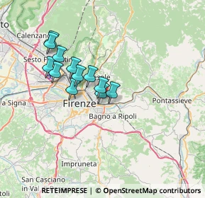 Mappa 50135 Firenze FI, Italia (5.83083)