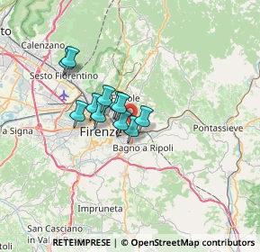 Mappa 50135 Firenze FI, Italia (4.54818)