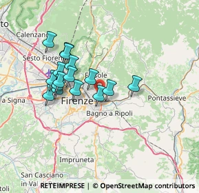 Mappa 50135 Firenze FI, Italia (6.11188)