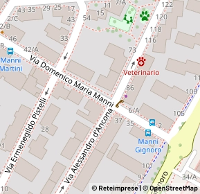 Mappa 50135 Firenze FI, Italia (0.08077)